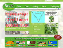 Tablet Screenshot of hens.net